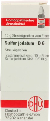 SULFUR JODATUM D 6 Globuli