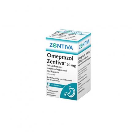 Omeprazol Zentiva 20mg bei Sodbrennen