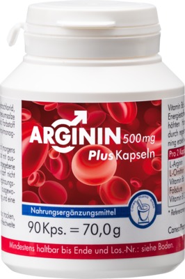 Arginin 500 Mg Plus Kapseln