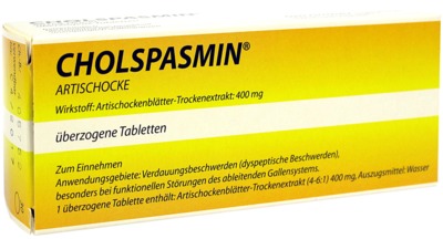 Cholspasmin Artischocke