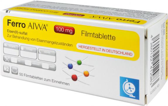 Ferro AIWA 100 mg