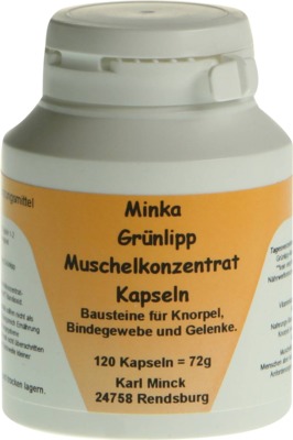 GRÜNLIPPMUSCHEL KONZENTRAT 500 mg Kapseln