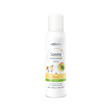 medipharma cosmetics Sonne SCHUTZ &amp; PFLEGE Kids LSF 50+ Aerosol-Spray