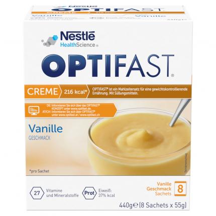 OPTIFAST CREME Vanille GESCHMACK