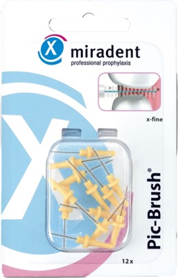 miradent Pic-Brush x-fine Interdentalbürsten gelb