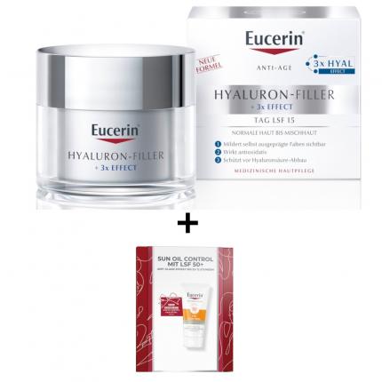 Eucerin HYALURON FILLER + 3x EFFECT TAG LSF15