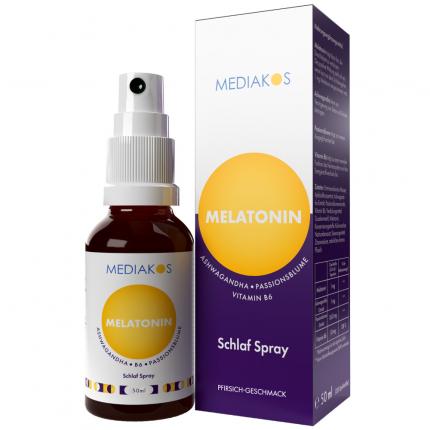 MEDIAKOS MELATONIN Ashwagandha Schlaf Spray