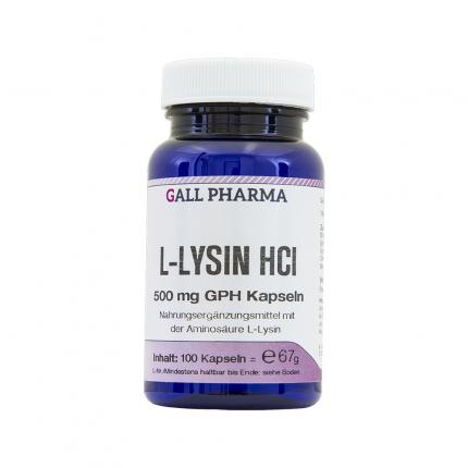 L-LYSIN 500 mg Kapseln