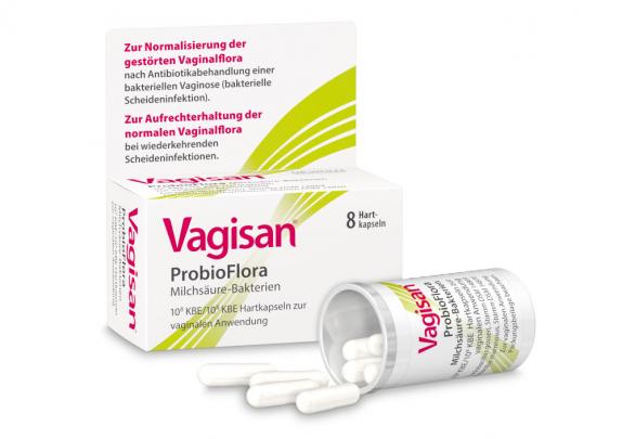 Vagisan ProbioFlora Milchsäure-Bakterien - Vaginalkapseln