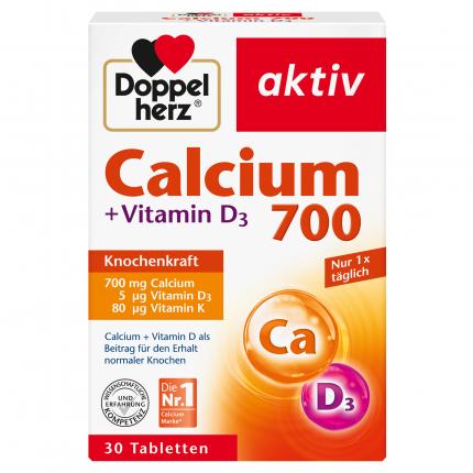 Doppelherz aktiv Calcium 700 + Vitamin D3