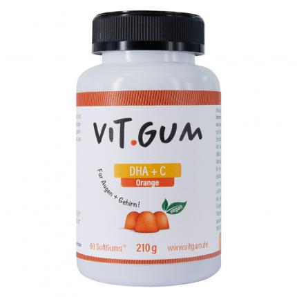 VIT.GUM DHA+C Orange