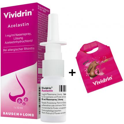 Vividrin Azelastin Nasenspray Lösung Akuthilfe bei Heuschnupfen und Allergien