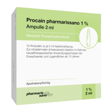 Procain pharmarissano 1% Ampulle 2ml