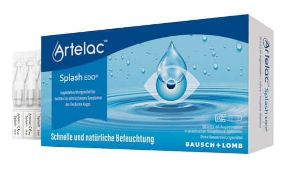 Artelac Splash EDO Augentropfen für trockene Augen