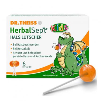 DR. THEISS HerbalSept HALS LUTSCHER Kids