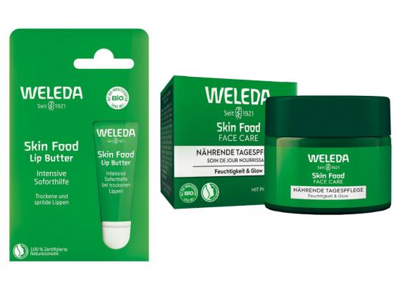 Weleda Skin Food Tagespflege &amp; Lip Butter Set