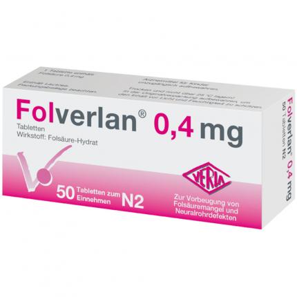 FOLVERLAN 0,4 mg