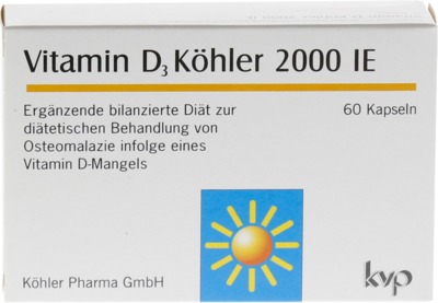 Vitamin D3 Köhler 2000 IE