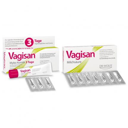 Vagisan Myko Kombi 3 Tage &amp; Vagisan ProbioFlora Milchsäure-Bakterien