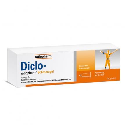 Diclo ratiopharm Schmerzgel - mit Diclofenac