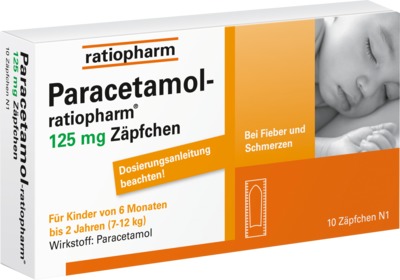 Paracetamol-ratiopharm 125mg