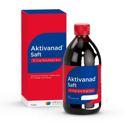 Aktivanad Saft 500ml bei Erschöpfung wegen Vitamin-B Mangel