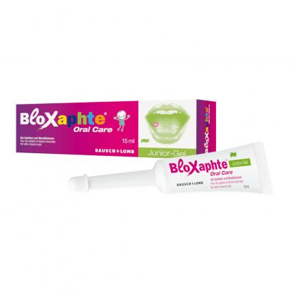 Bloxaphte Oral Care Junior-Gel bei Verletzungen im Mund