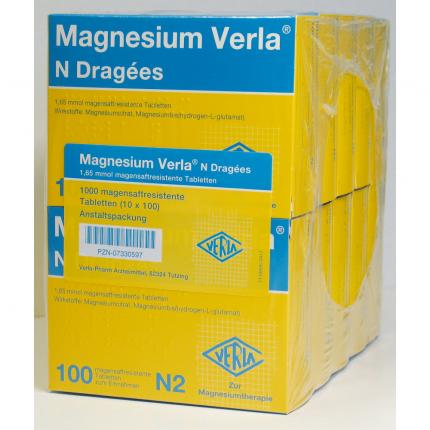 Magnesium Verla N Dragées