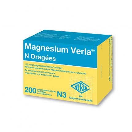 Magnesium Verla N Dragées