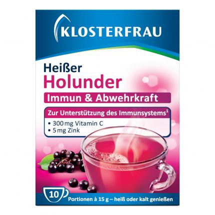 KLOSTERFRAU Broncholind Heißer Holunder Granulat