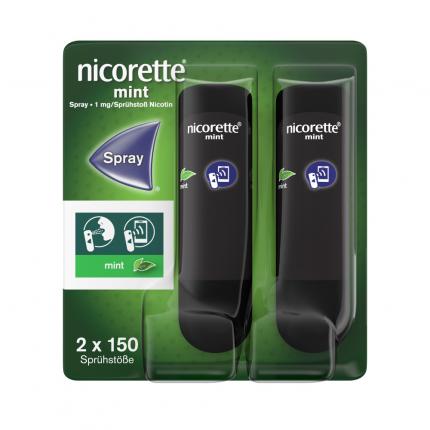 nicorette mint Spray mit Nikotin -20% Cashback*