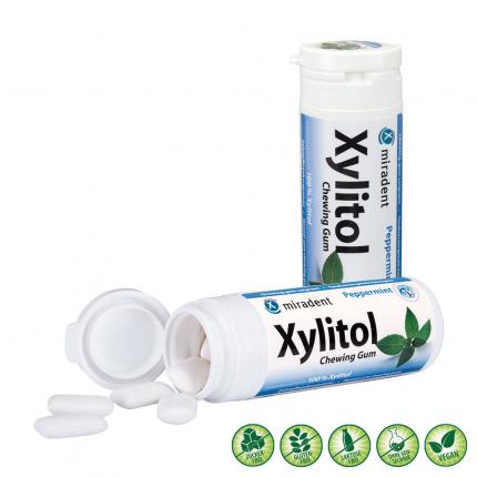 miradent Xylitol Chewing Gum Peppermint