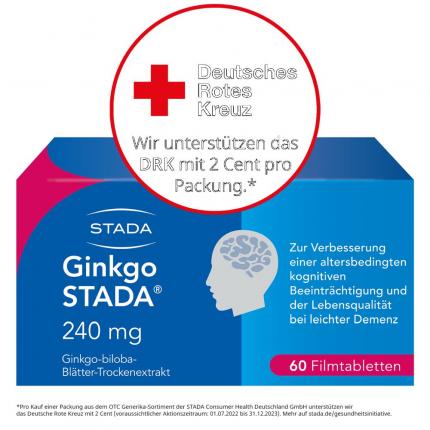 Ginkgo STADA 240mg - 2x 15 €-Aktion*