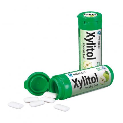 miradent Xylitol Chewing Gum Apfel Kids