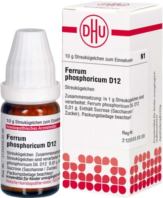 FERRUM PHOSPHORICUM D 12 Globuli