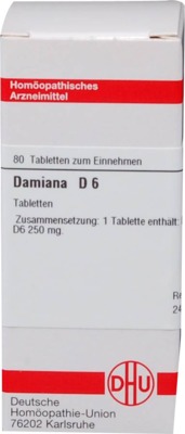 DAMIANA D 6 Tabletten