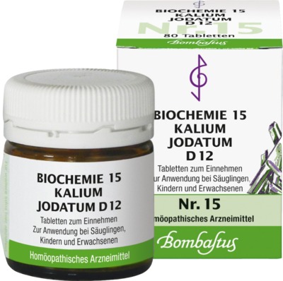 BIOCHEMIE 15 Kalium jodatum D 12 Tabletten