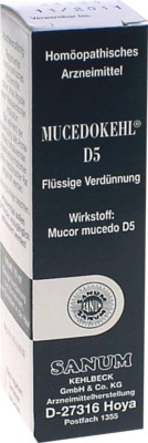 MUCEDOKEHL D 5 Tropfen