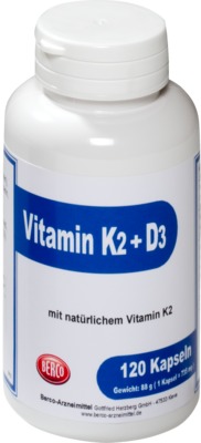 VITAMIN K2+D3 Berco Kapseln