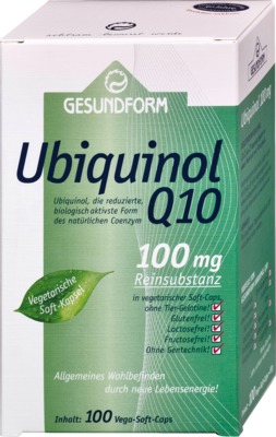 Gesundform Ubiquinol Q10 100 Mg Vega-soft-caps