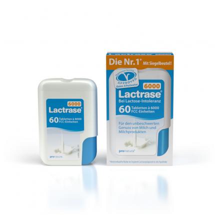 Lactrase 6000 FCC Tabletten im Klickspender