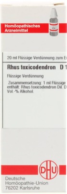 RHUS TOXICODENDRON D 12 Dilution