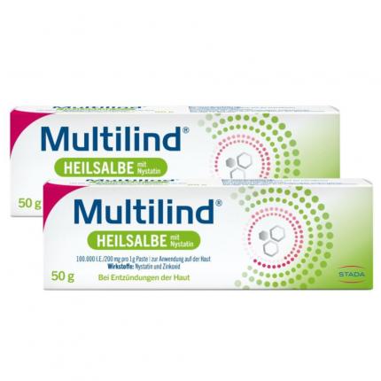 Multilind Heilsalbe mit Nystatin