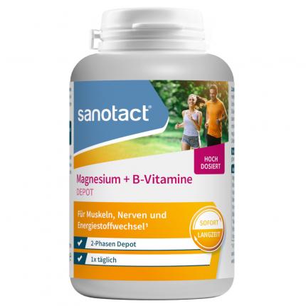 sanotact Magnesium + B-Vitamine DEPOT