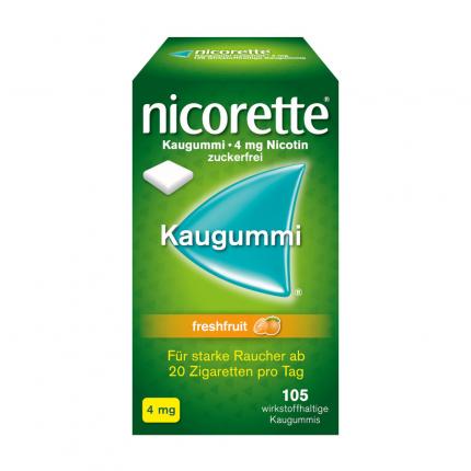 nicorette Kaugummi 4mg freshfruit -20% Cashback*