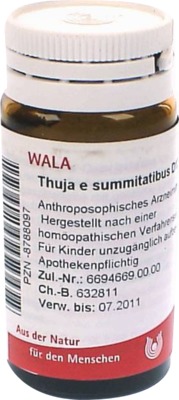 WALA Thuja e summitatibus D12 Globuli