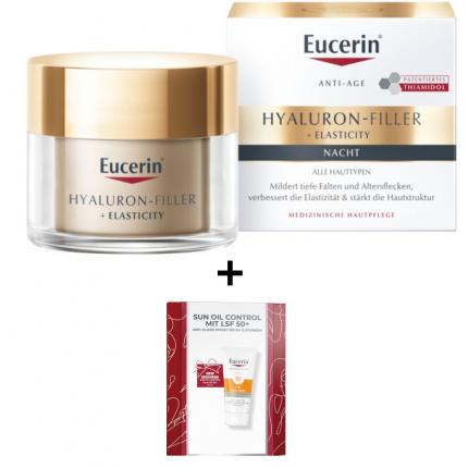 Eucerin HYALURON FILLER + ELASTICITY Nachtpflege