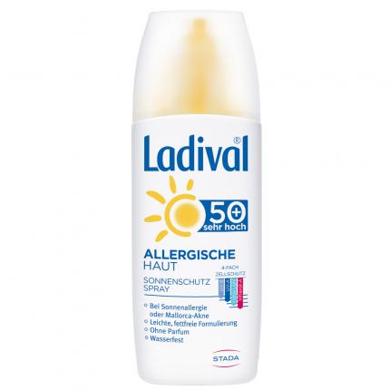 Ladival ALLERGISCHE HAUT SONNENSCHUTZ SPRAY LSF 50+ - 2€ sparen*