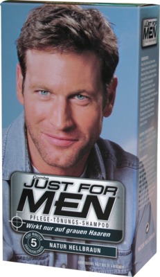 JUST for men Tönungsshampoo hellbraun