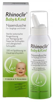 RHINOCLIR Baby &amp; Kind Nasendusche Lösung